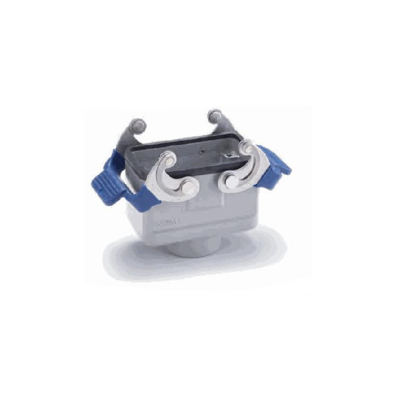 Capot câble à câble 10B, Aluminium moulé sous pression, IP67, Sortie verticale, M20